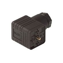 Picture of CNE SMALL PG9 2P+E coil connector with seal for IP65 protection (up to 1")