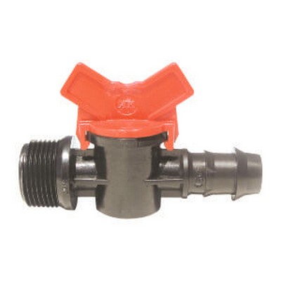 Picture of Barbed Isolation Valve 12mm OD x ¾" BSP male