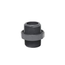 Picture of Dura PVC Manifold Double Nipple 1"M