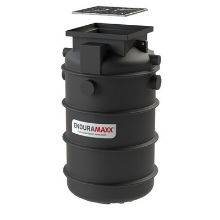 Picture of 1400 litre VTR-140 underground flat base tank D:1000 H:1800mm. NON-POTABLE