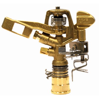 Picture of ¾" FC/PC Brass Impact Sprinkler 4.0 x 2.4mm nozzle with ¾" female inlet