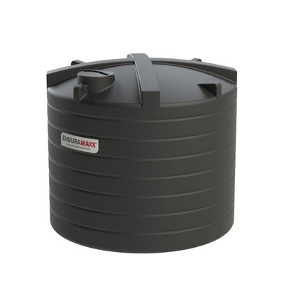 Picture of 25000 litre NON-POTABLE vertical tank D:3450 H:3100mm. Black. 620mm lid. 2" BSPM