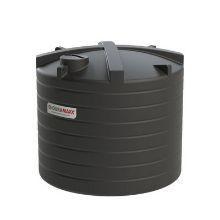 Picture of 25000 litre NON-POTABLE vertical tank D:3450 H:3100mm. Black. 620mm lid. 2" BSPM