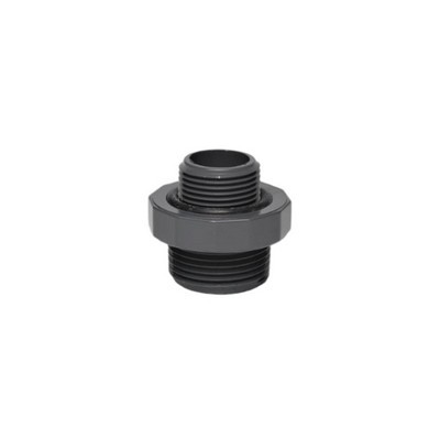 Picture of Dura PVC Manifold Reducer Nipple 1"M x ¾"M