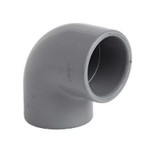 Picture of 6" ABS Elbow 90° plain/plain