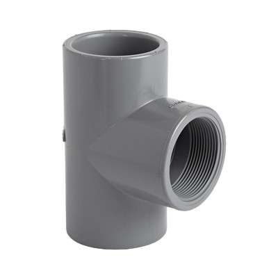 Picture of 1½" ABS Tee plain/threaded/plain