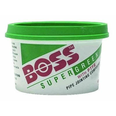 Picture of Boss Green WRC Approved Pipe Thread Sealant 400ml tub