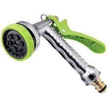 Picture of Multi-Function metal watering pistol with 6 spray patterns and garden connector