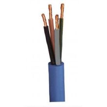 Picture of 1.5mm 4 Core Drincable blue EPR Sheath waterproof pump cable. WRAS Approved