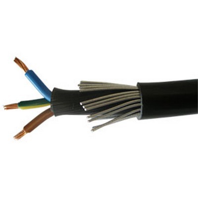 Picture of 6.0mm x 3 core mains SWA cable 6943X to BS5467 - Call LWS for best price