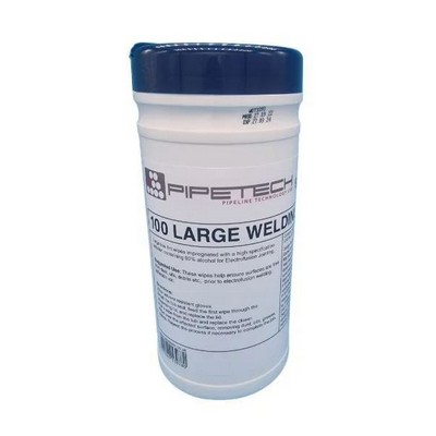 Picture of Electrofusion Welding Wipes. Tube of 100