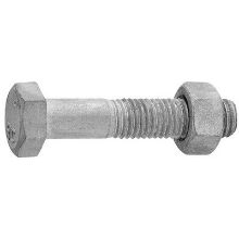 Picture of M16-65 Galv Steel High Tensile Bolt with Nut