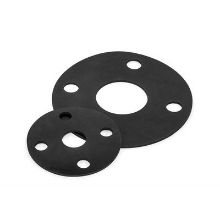 Picture of DN80/3" EDPM FULL FACE PN16 Flange Gasket 3mm thick. WRAS