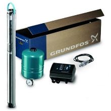 Picture of Grundfos SQE2-55. 0.7kW. 230v constant pressure kit (40m cable, CU301, PV & PS)