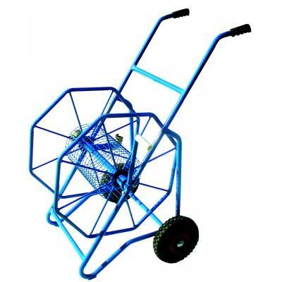 Picture of Hose trolley, very heavy duty. Coated steel with pneumatic tyres. 80x1" or 120x¾