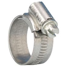 Picture of Jubilee Size 0 16-22mm worm drive zinc plated mild steel Hose Clip