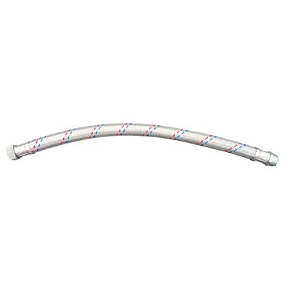 Picture of 1" x 700mm MF Braided stainless steel Flexible Hose Connector PN16