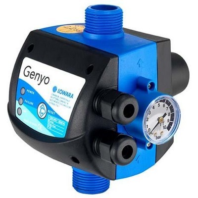 Picture of Lowara Genyo 2.2 bar start 1" Pressure Controller 230/1/50Hz. Max 8A & 10 Bar.