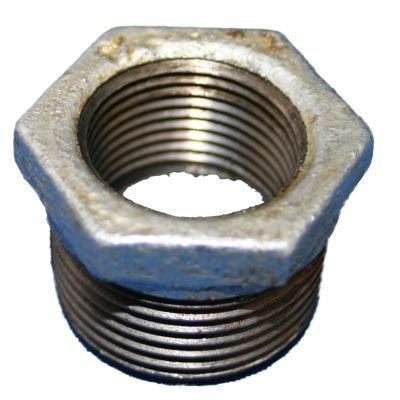 Picture of 1½" x 1¼" Fig 140 galv iron Hexagon Bush to BS143/BS1256