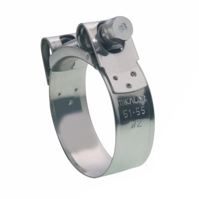 Picture of Mikalor 63-68 mm Stainless Steel Hose Clamp and SS Bolt