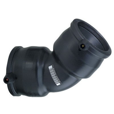 Picture of 50mm Plasson EF 45° Elbow - PE100 black