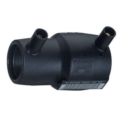 Picture of 50mm x 40mm Plasson EF Reducing Coupler - PE100 black