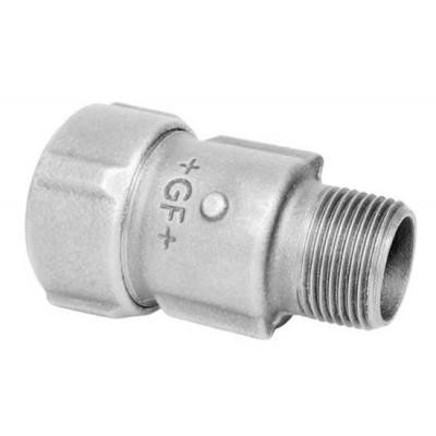 Picture of 1" GF Primofit galv steel x BSP male adapter. Nitrile seal