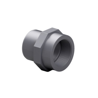 Picture of 1" PVC adaptor male plain / female BSP thread