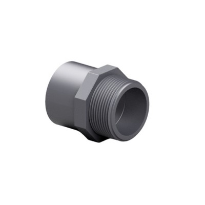 Picture of ¾" PVC adaptor female plain / male BSP thread