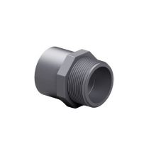 Picture of 1" PVC adaptor female plain / male BSP thread