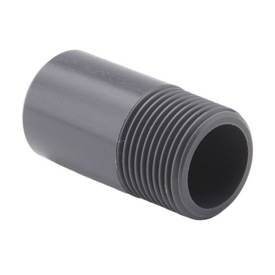 Picture of 1" PVC barrel nipple plain/threaded