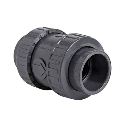 Picture of 1½" PVC Spring Check Valve - EDPM Seals. Plain/Plain