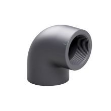 Picture of 1" PVC elbow 90° plain/threaded female BSP