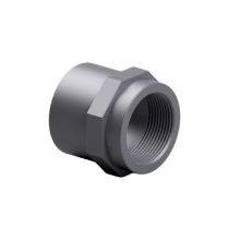 Picture of 1" PVC socket plain/threaded female BSP