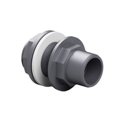 Picture of 3" PVC tank connector plain/ threaded male BSP