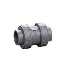 Picture of 50mm PVC Double PVC Union Non-Return Valve c/w EDPM seals plain/plain