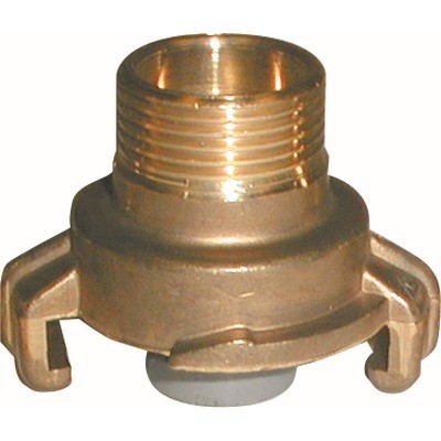 Picture of Geka Original ¾" BSP male threaded 'Water Stop' brass Quick Coupler