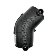 Picture of 110mm Radius EF 45° elbow - PE100 black 4mm x 40volt