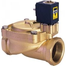 Picture of 1" BSP SIRAI L182 WRAS approved NC brass solenoid valve - 24VAC EDPM seal