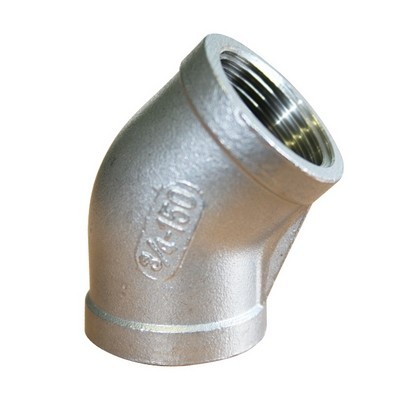 Picture of 2" BSP 150lb 316 Stainless Steel Female Elbow 45°