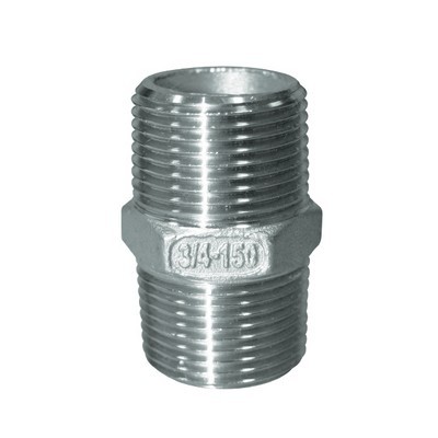 Picture of 1½" BSP 150lb 316 Stainless Steel Hex Nipple.