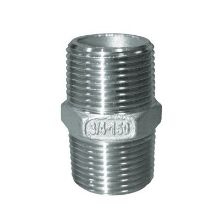 Picture of ½" BSP 150lb 316 Stainless Steel Hex Nipple.