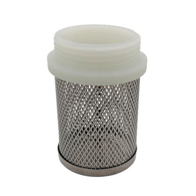 Picture of ¾" BSPM Stainless Steel Foot Valve Strainer