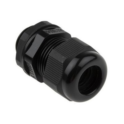 Picture of M12 x 1.5 Flexible Cable Gland 2.0mm - 4.5mm thread length 8mm - IP68