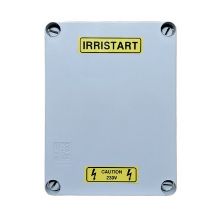 Picture of LWS IRRISTART 230v pump control panel with 24 volt AC relay. 4 - 6 amps overload