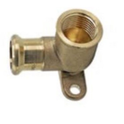 Picture of 15mm x ½" Copper M Profile Pressfit Male BSPP Wall Plate. EPDM seal. WRAS