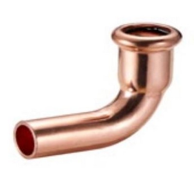 Picture of 22mm Copper M Profile Pressfit 90° Male/Female Elbow. EPDM seal. WRAS