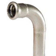 Picture of 15mm 316L Stainless Steel Pressfit 90° Male/Female Elbow. EPDM seal. WRAS