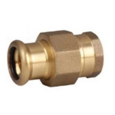 Picture of 35mm x 1¼" Copper M Profile Pressfit Female BSPP Union Adaptor. EPDM seal.WRAS