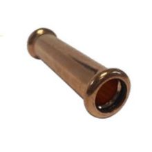 Picture of 15mm Copper M Profile Pressfit Slip Coupling.  EPDM seal. WRAS